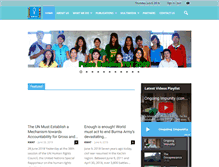 Tablet Screenshot of kachinwomen.com